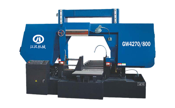 蒲江GW4270/800双柱龙门卧式带锯床